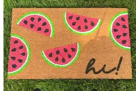 Painted Doormat Class  6-28-25 $45 10:00-12:00