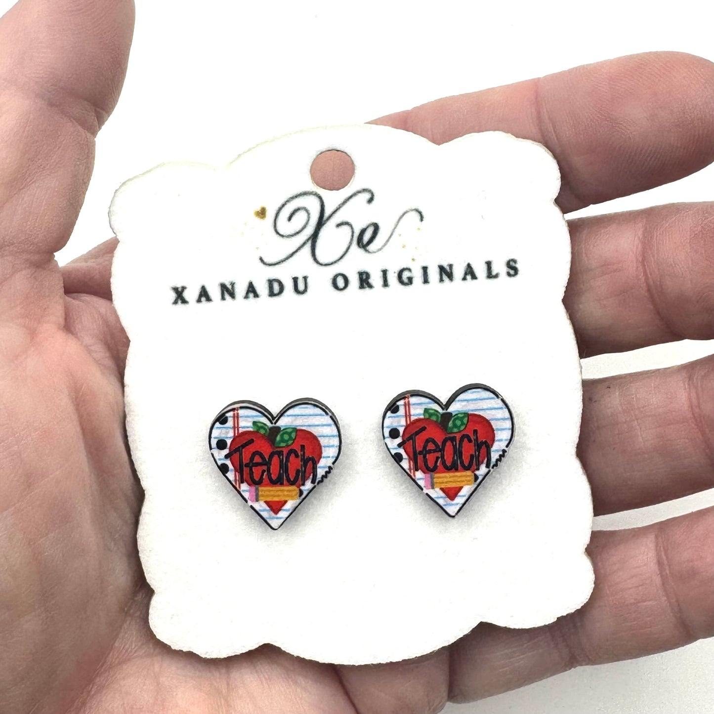 STUD Teach Heart With Post