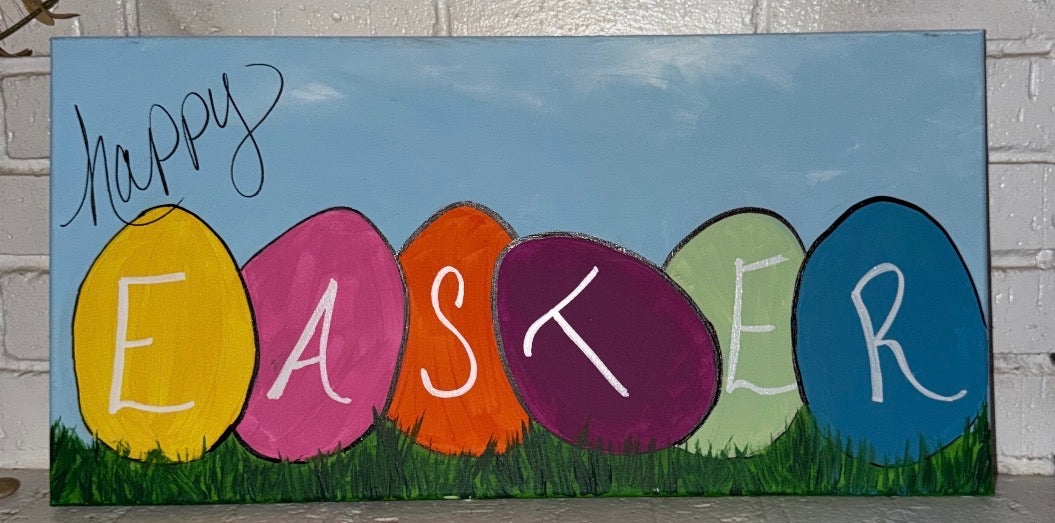 Happy Easter Painting Class $35 3-14-26 2:00-4:00