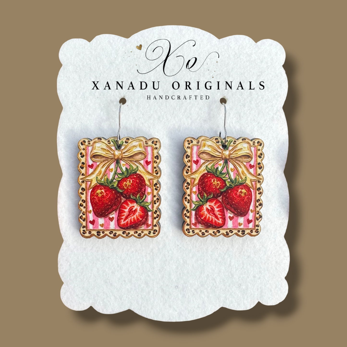 Strawberry Earrings