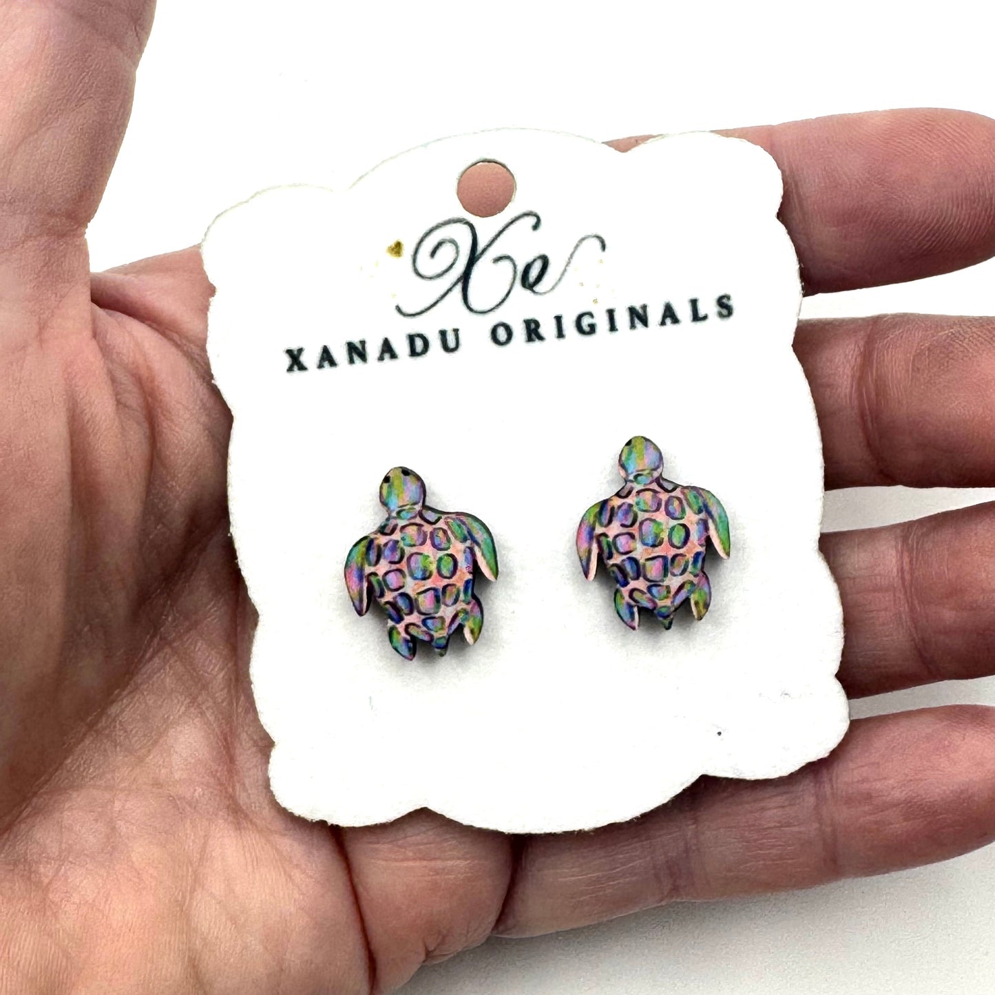 Sea Turtle Stud Post Earring