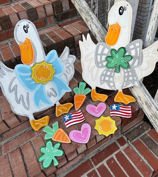 Painted Goose Door Hanger Class $50 5-23-26 10:00-12:00