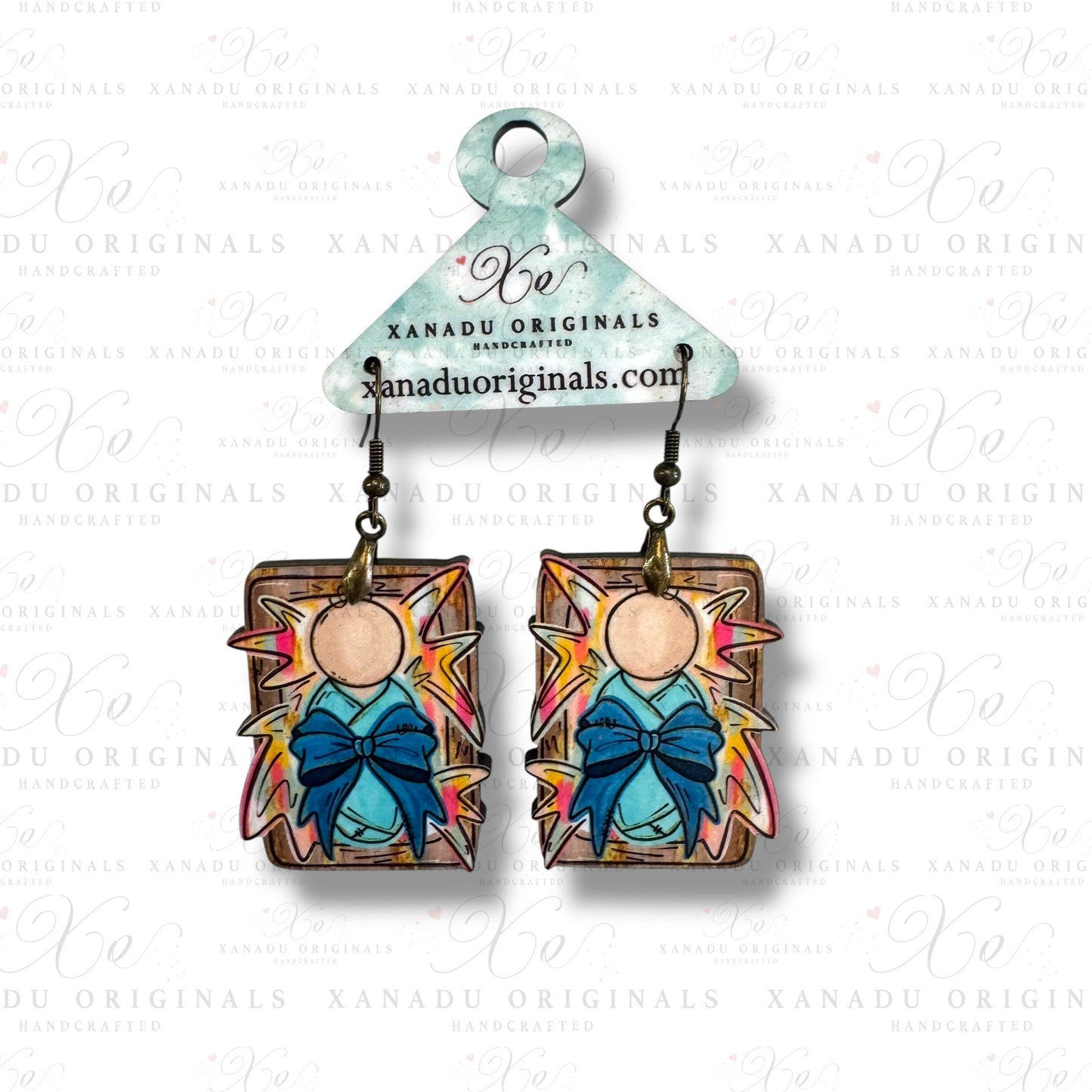 Whimsical Baby Jesus Earrings