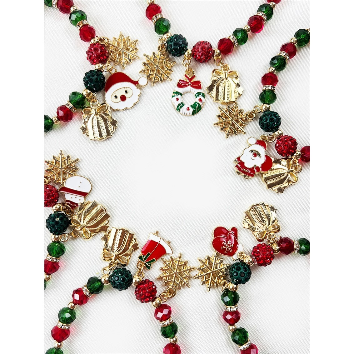 Christmas Red & Green Bracelets