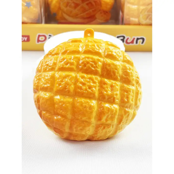 Crunchy and Scented Pineapple Bun Squishy Toy