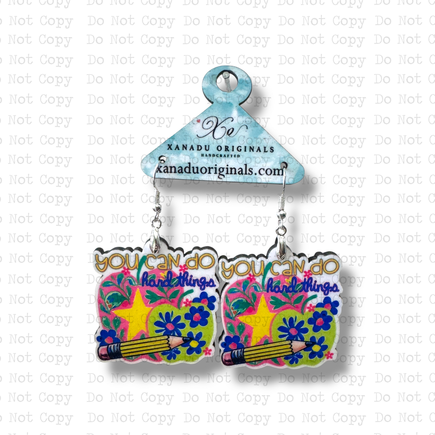 You Can Do Hard Things Earrings