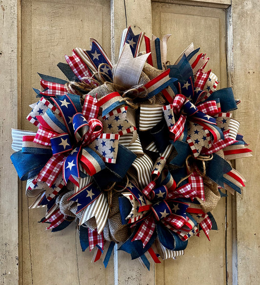 Patriotic Wreath Class $50 6-22-26 6:00-8:00