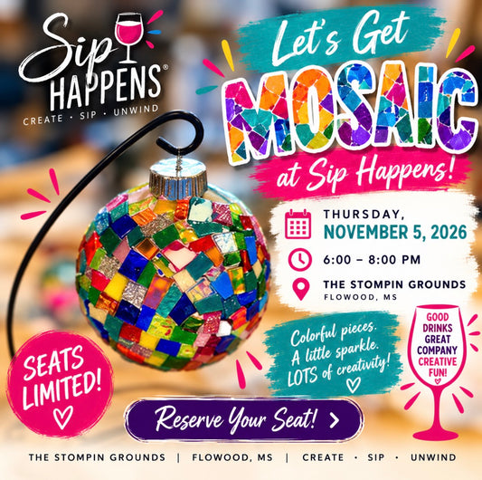 Sip Happens at The Stompin Grounds 11-5-2026