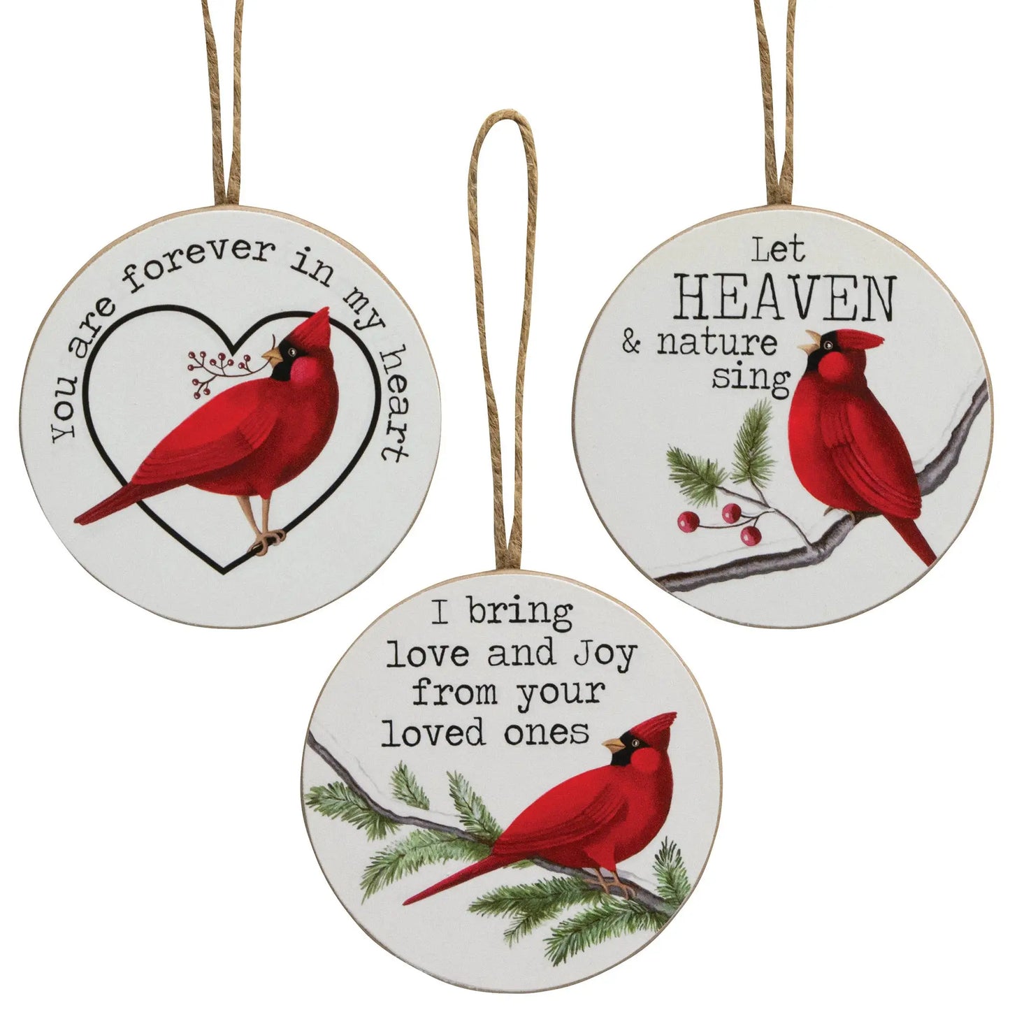 Heaven and Nature Sing Christmas Ornament