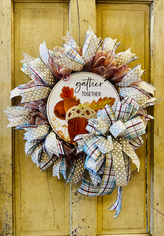 Fall Wreath Workshop $55 9-24-26 6:00-8:00