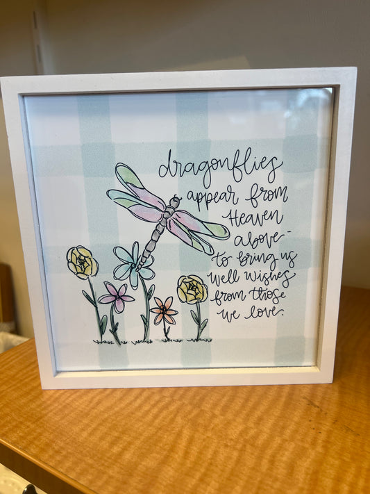 Dragonflies 8x8 Frame