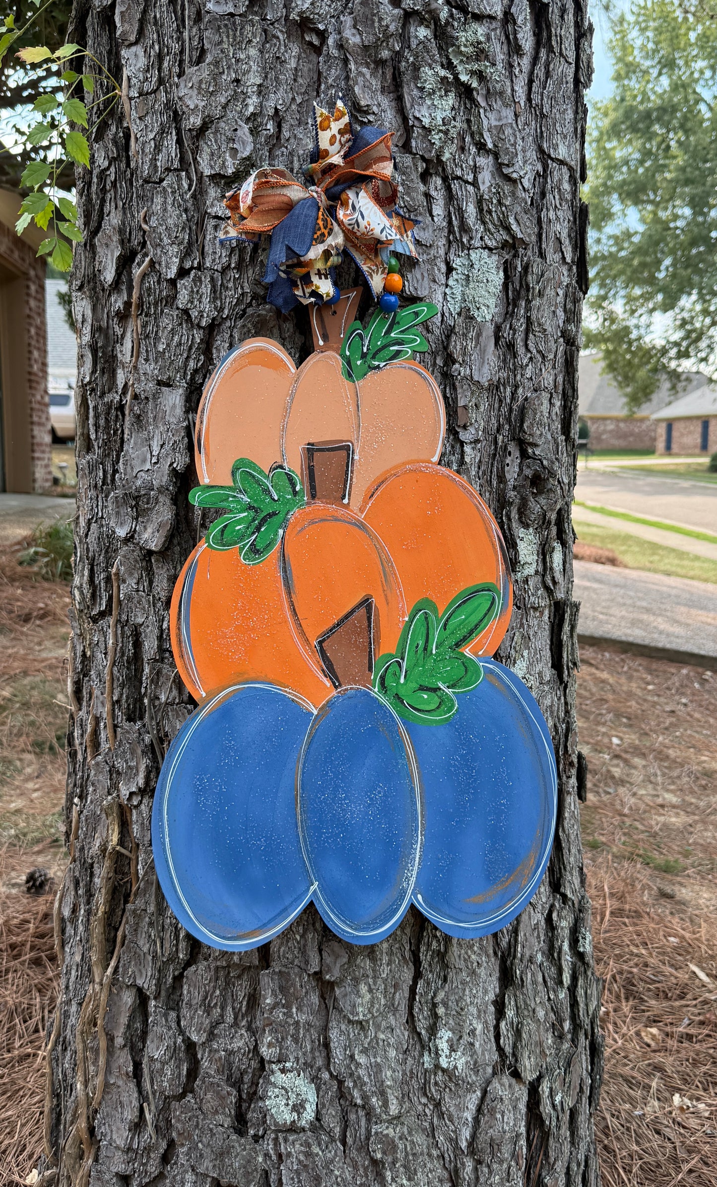 Stacked Pumpkin Door Hanger Class $50 10-3-26 10:00-12:00