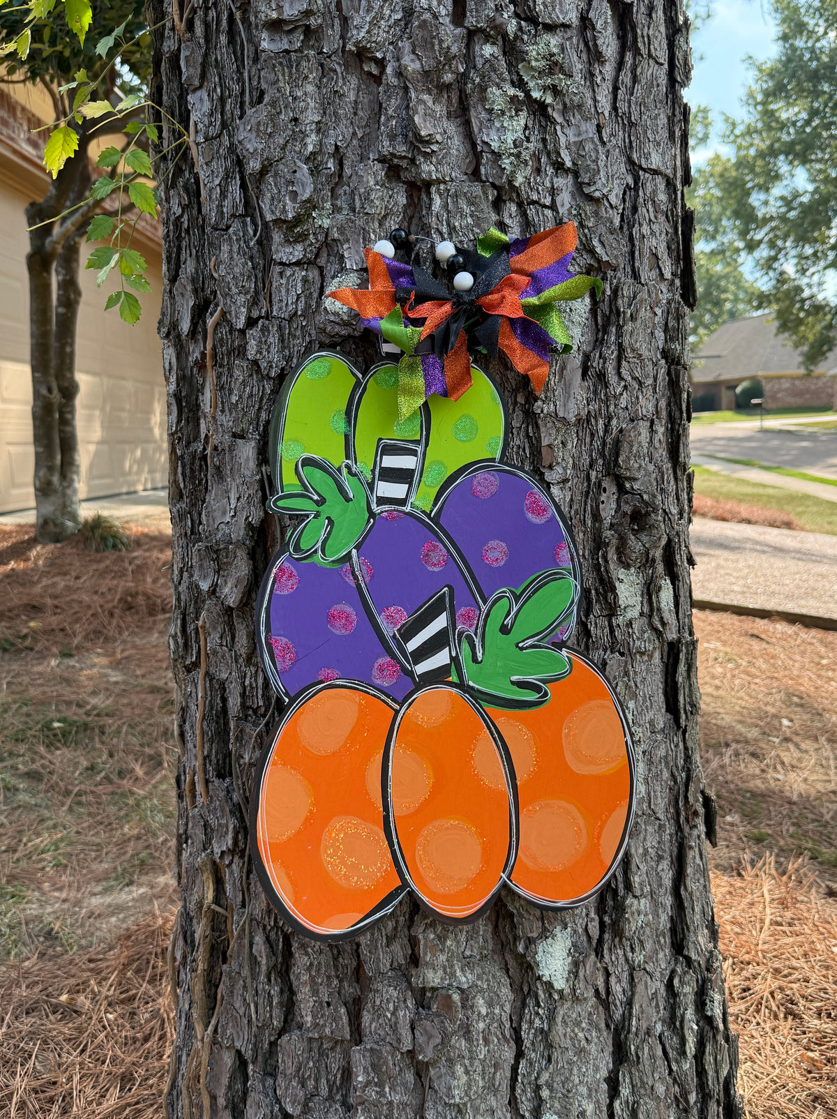 Stacked Pumpkin Door Hanger Class $50 10-3-26 10:00-12:00