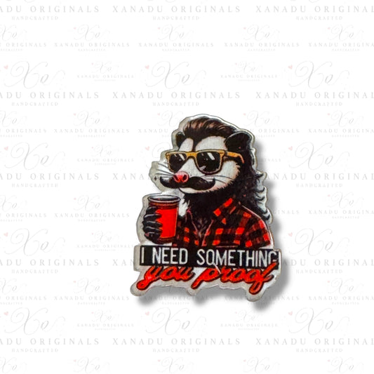 You Proof Lapel Pin