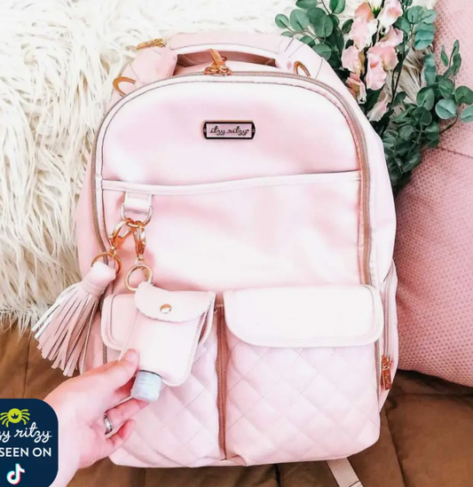 Blush Crush Boss Backpack™ Diaper Bag