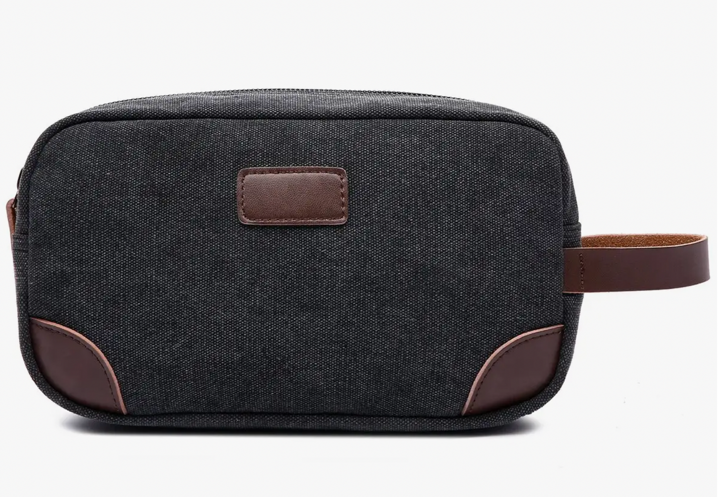 Canvas and Leather Dopp Kit