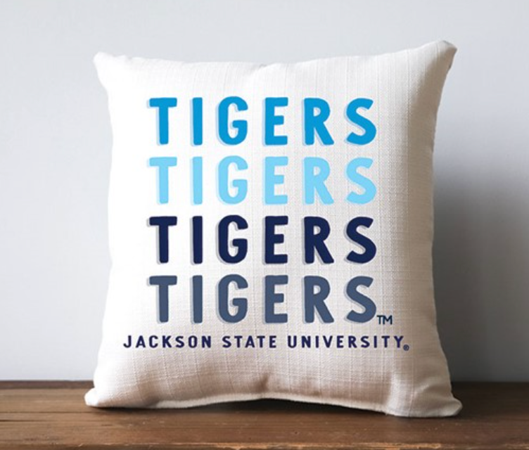 JSU Tigers Gradient Pillow