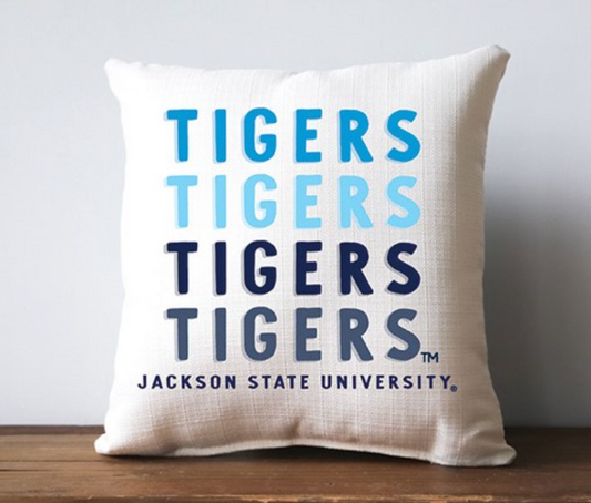 JSU Tigers Gradient Pillow