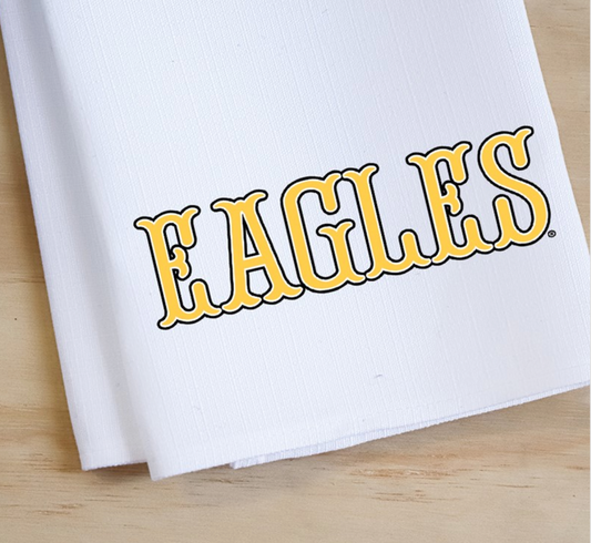 Traditional Eagles Boy Tea Towel