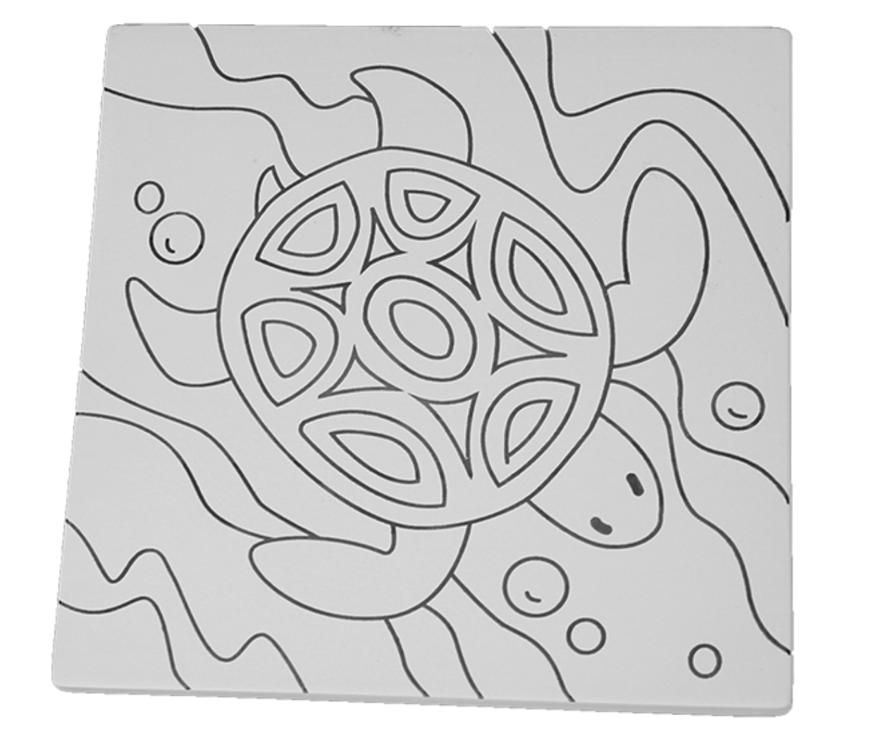 Ceramic Sea Turtle Party Tile