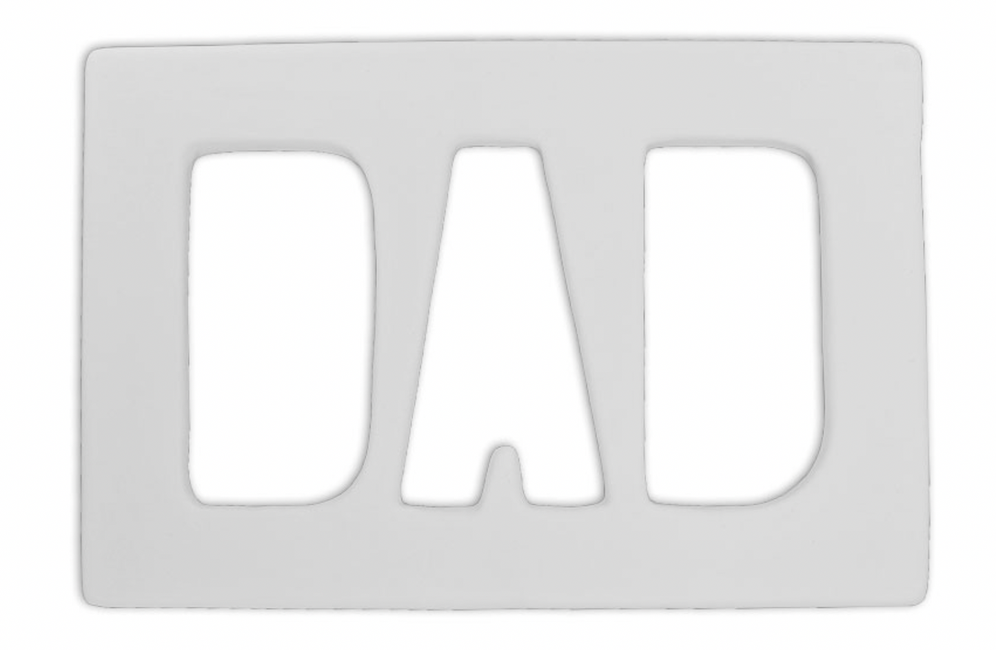 Ceramic "DAD" Picture Frame