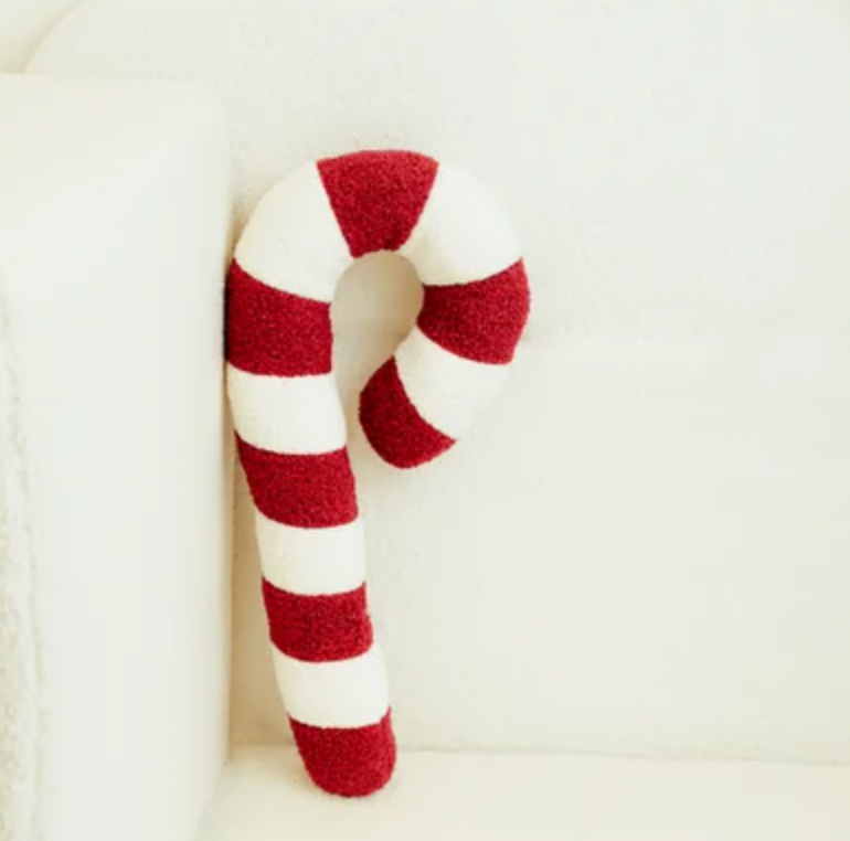 Christmas Candy Cane Pillow