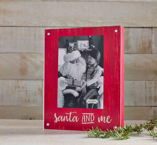 Santa & Me Magnetic Block Frame