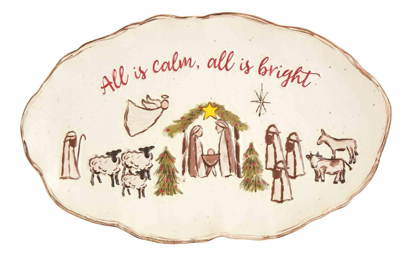 Nativity Platter