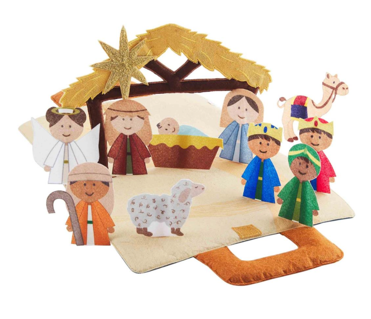 Nativity Plush Set Pouch