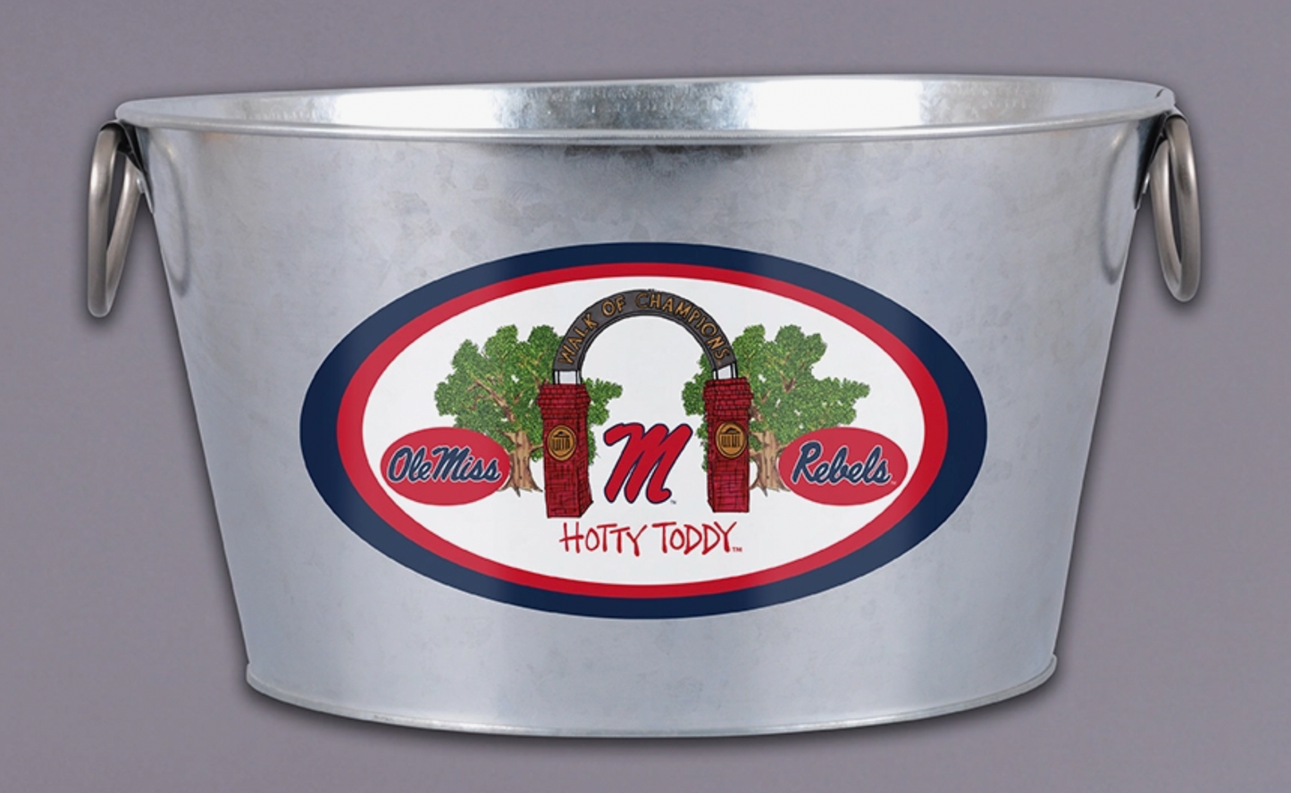 SEC Collegiate Galvanized Bucket