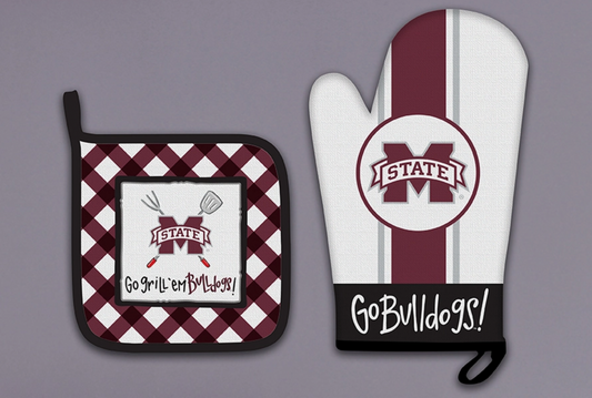 SEC Collegiate Mitt & Pot Holder Set