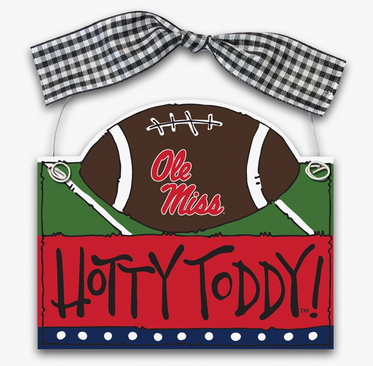 Collegiate Football Ornament