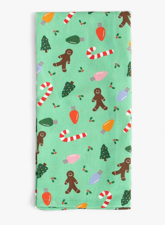 Gingerbread Tea Towel