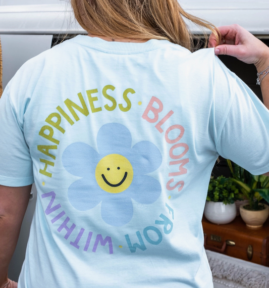 Happiness Blooms from Within Tee