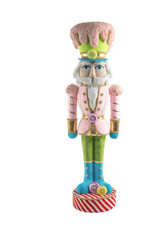 40in Pink Candy Nutcracker