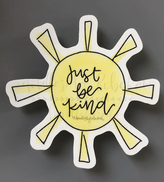 Be Kind Sunshine Sticker