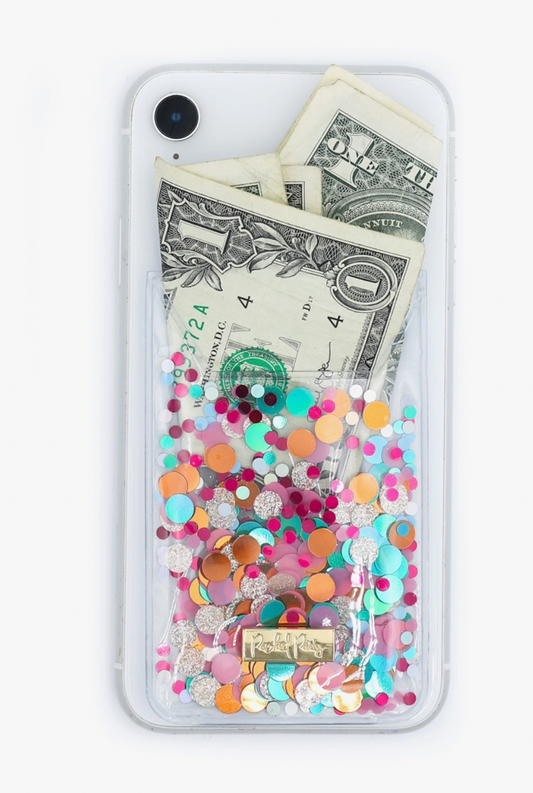 Essentials Confetti Stick To It Phone Wallet