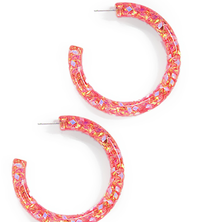 55mm Resin Acrylic Hoops