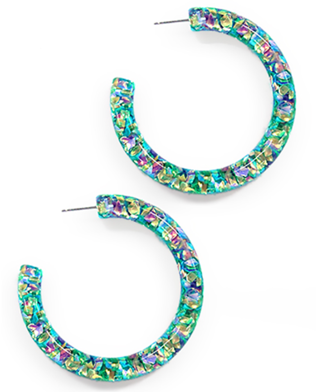 55mm Resin Acrylic Hoops