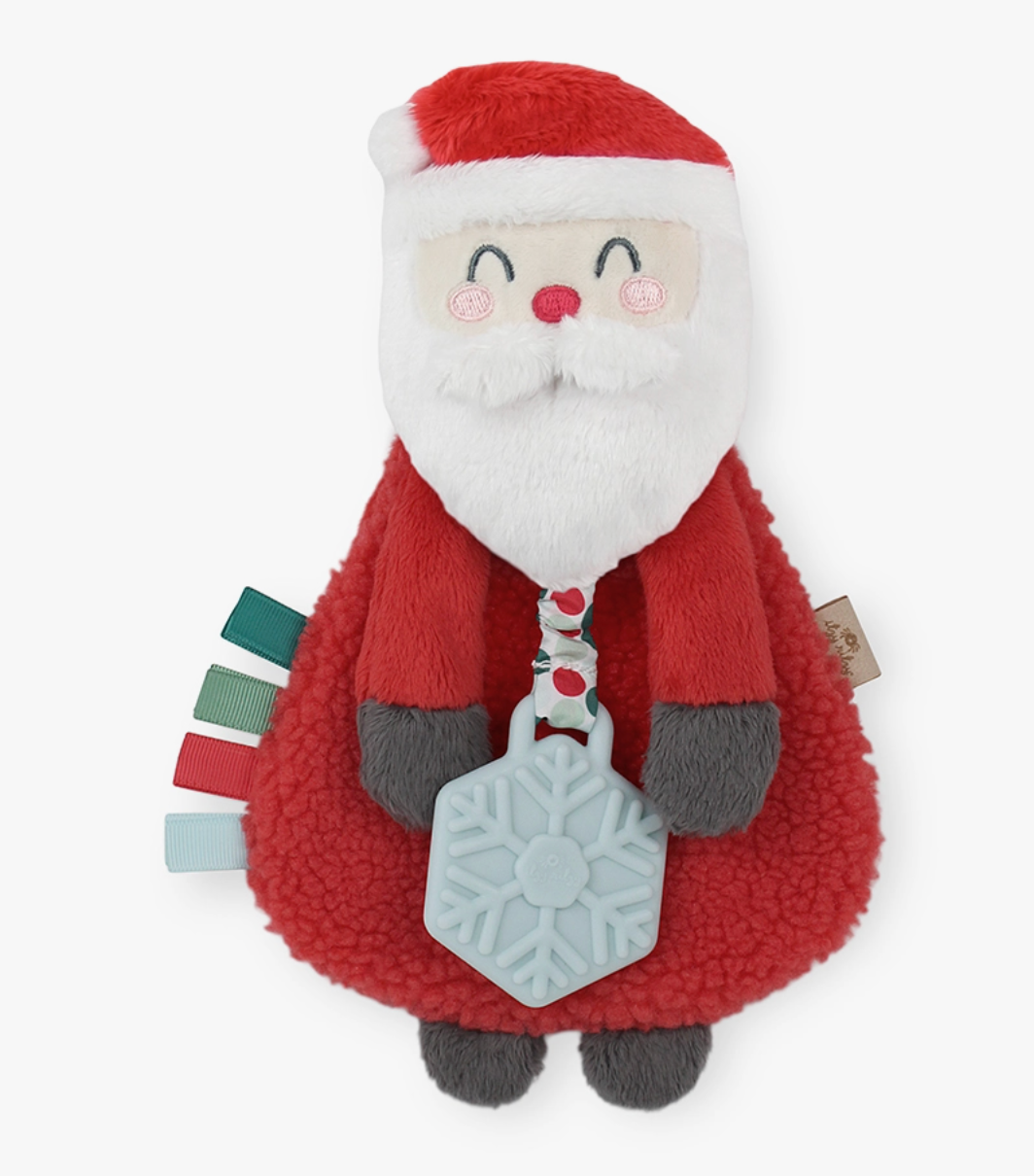 Itzy Ritzy Holiday Lovey Plush + Teether Toy