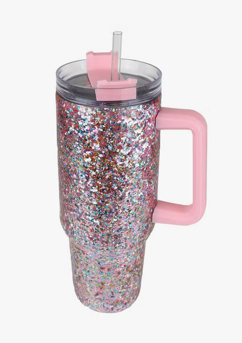 Glitter Party Stainless Steel Insulated Oversized Tumbler