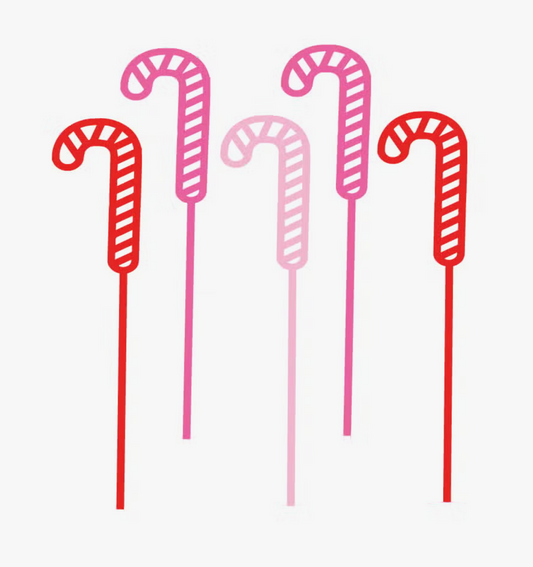 Acrylic Holiday Drink Stirrers