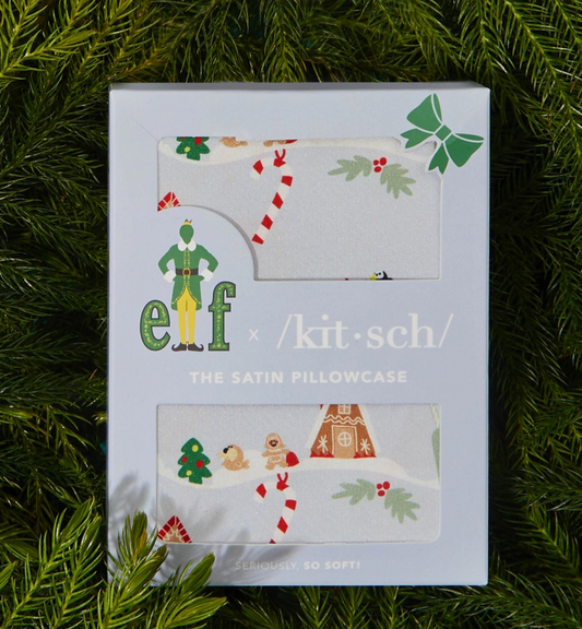 Elf X Kitsch Satin Pillowcase