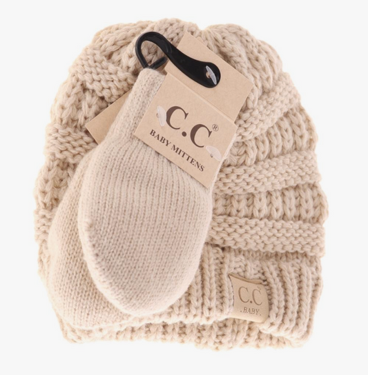 Baby C.C. Beanie Set