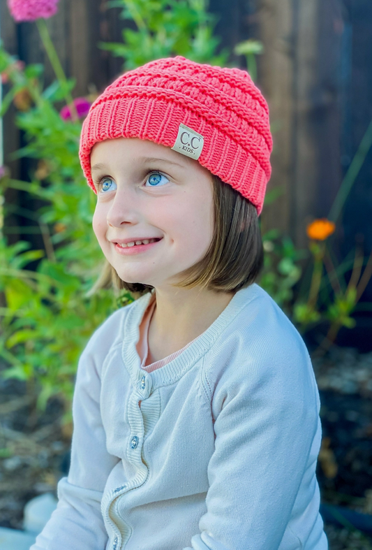 Kids Solid C.C. Beanie