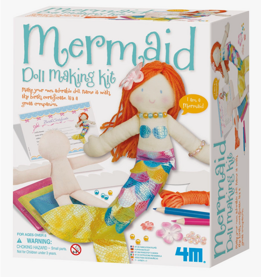 4M Mermaid Doll Making Kit