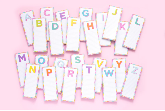 Letter List Pad Assortment
