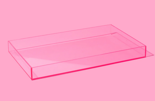 Small Pink Nesting Tray