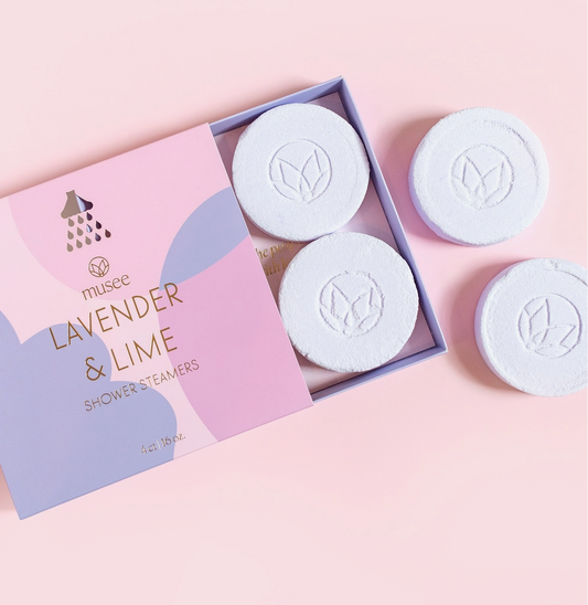 Lavender & Lime Shower Steamers