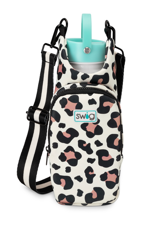 Luxy Leopard Water Bottle Bag